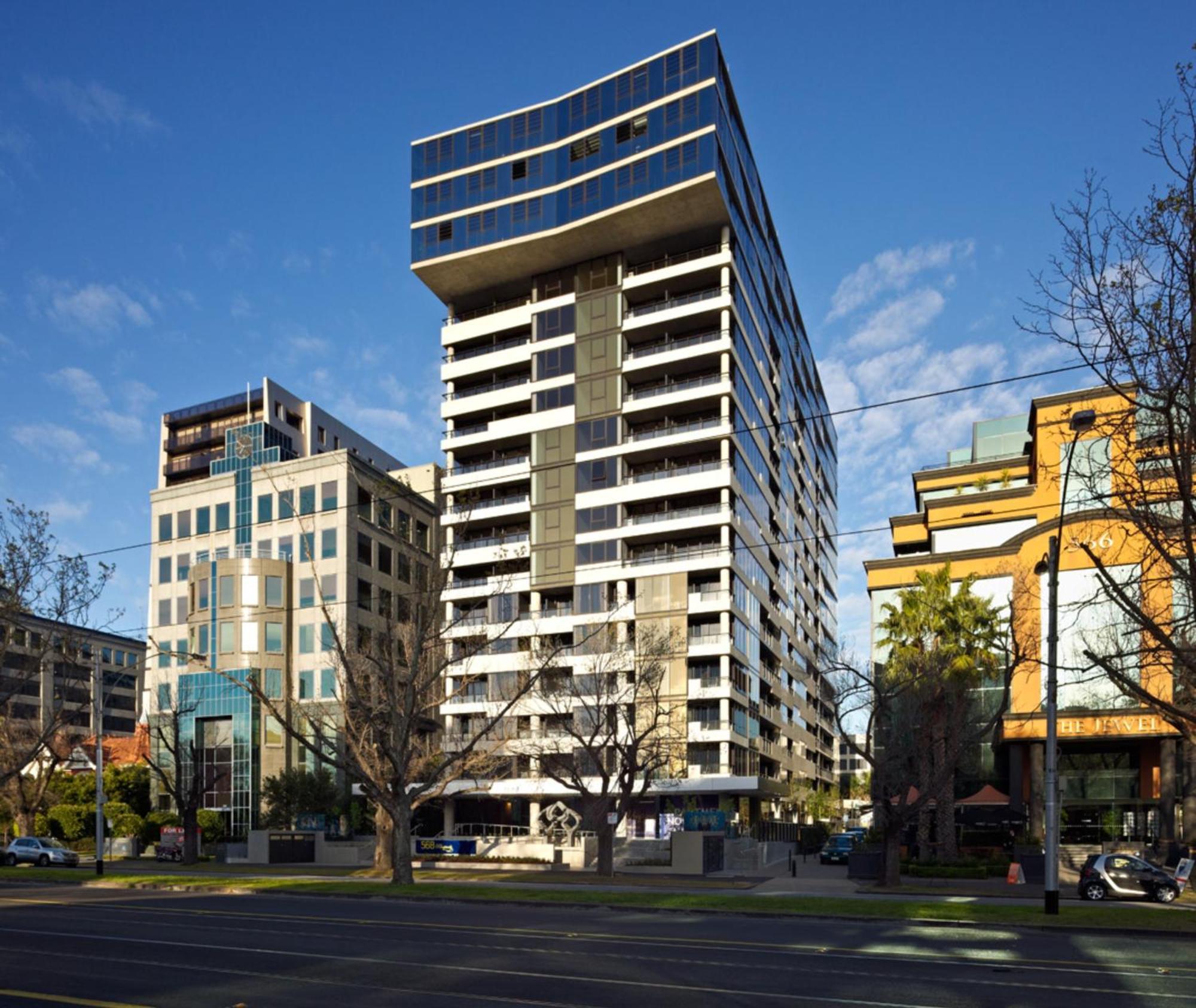 Oaks Melbourne St Kilda Road Hotel Exterior foto